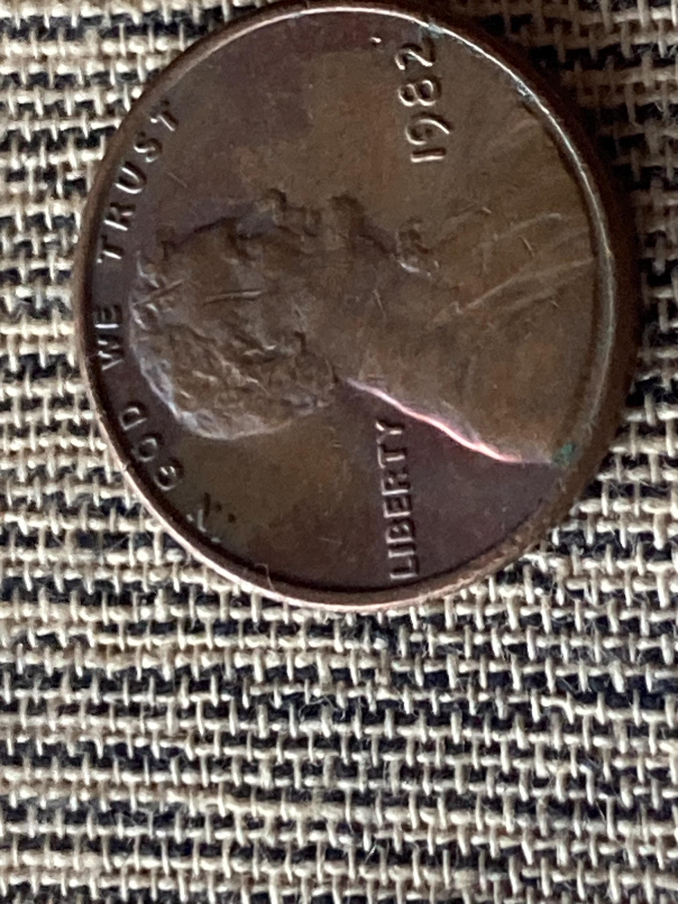 コイン コイン 流通コイン USA 1セント 1982年 ミントマークなし