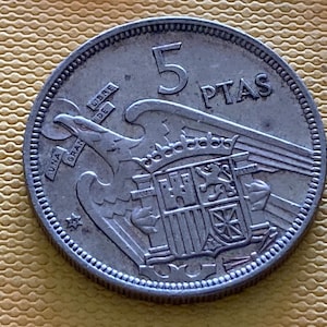 1957 50 pesetas - Etsy 日本