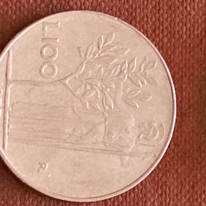 Moneta Monete Circolazione Moneta Italia 100 Lire 1975