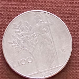 Monnaies de Circulation Pièce Italie 100 Lire 1979