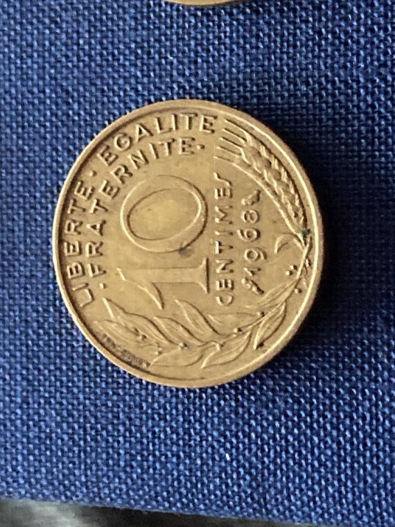コイン コイン流通コイン フランス 10 サンタイム 1968 - Etsy 日本