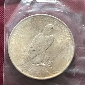Coins circulation coin USA 1 dollar 1922 without mint mark