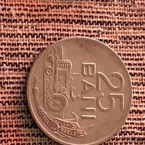 Coin Coins Circulation Coin Romania 25 Bani 1960