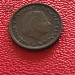 Coins circulation coin Netherlands 1 cent 1952