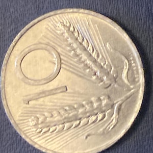 Monnaie Circulation Pièce Italie 10 Lire 1979