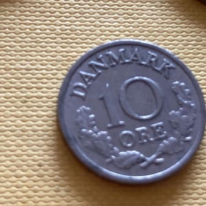 Coins Circulation coin Denmark 10 Øre 1972