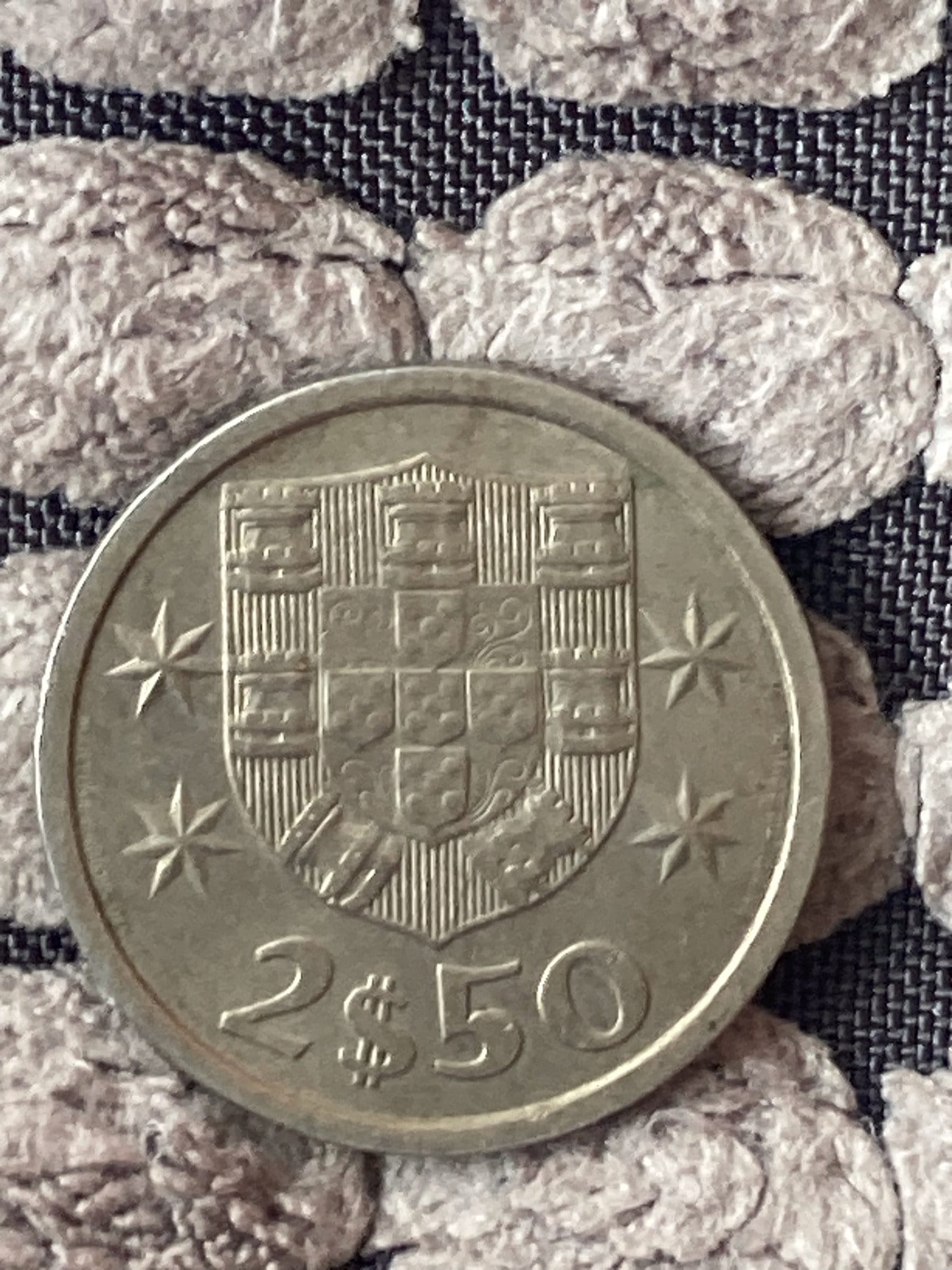 Portuguese coins 2$50 coin collecting - Etsy 日本