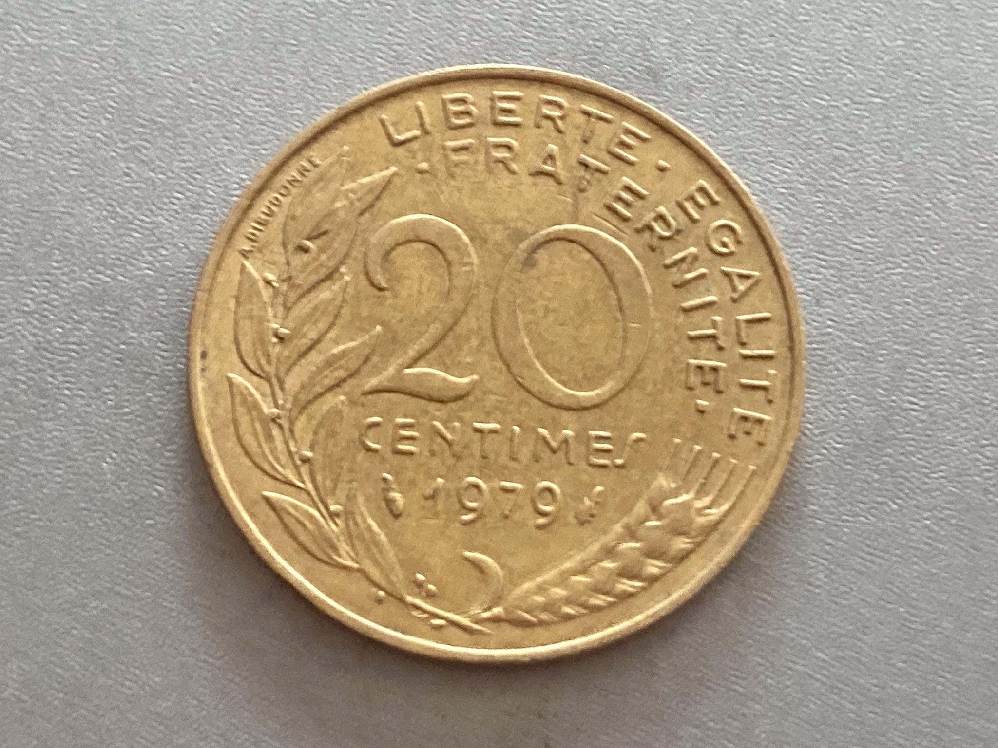 France 20 centimes - Etsy 日本