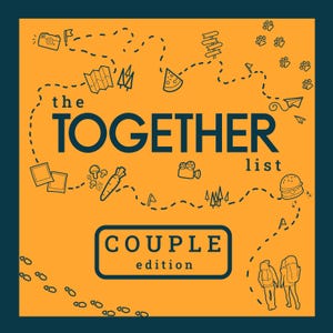Together List For Couples - Date Ideas - Activities To Do together in 2025 - Thoughtful Gift - Unique Present