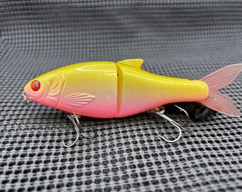 4.9" 3:16 Mini Gizzard Glide KO in Raspberry Lemonade pattern