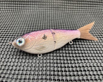 Wee Shad Mini Glidebait Limited Drop in my Royal Shad pattern