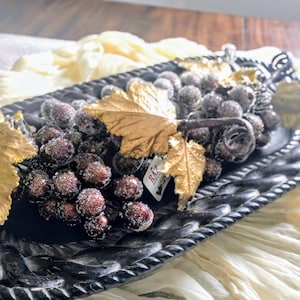 Brown Distressed Braided Dough Bowl - Vintage Dough Bowl - Table Decor