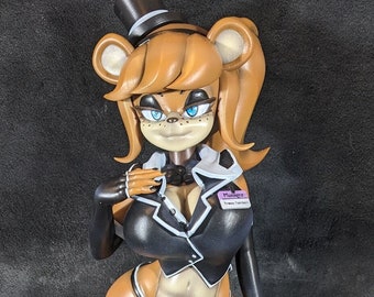 Frenni Fazclaire Fap nights at frenni's (Five nights at freddy's) fnaf 3d printed statue / figure furry