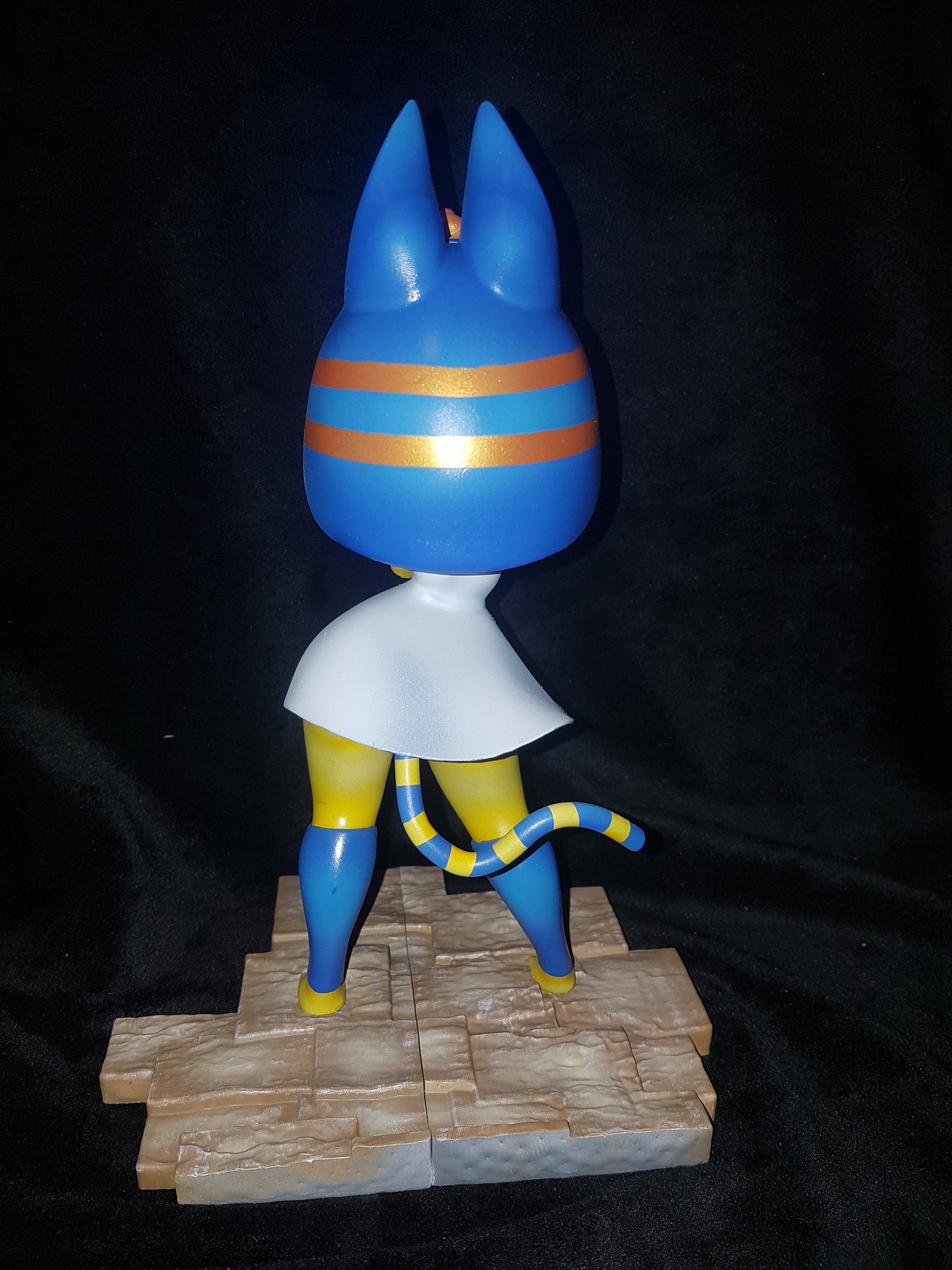 Ankha Animal Crossing Furry 3d Print Paint Commission Figure Etsy