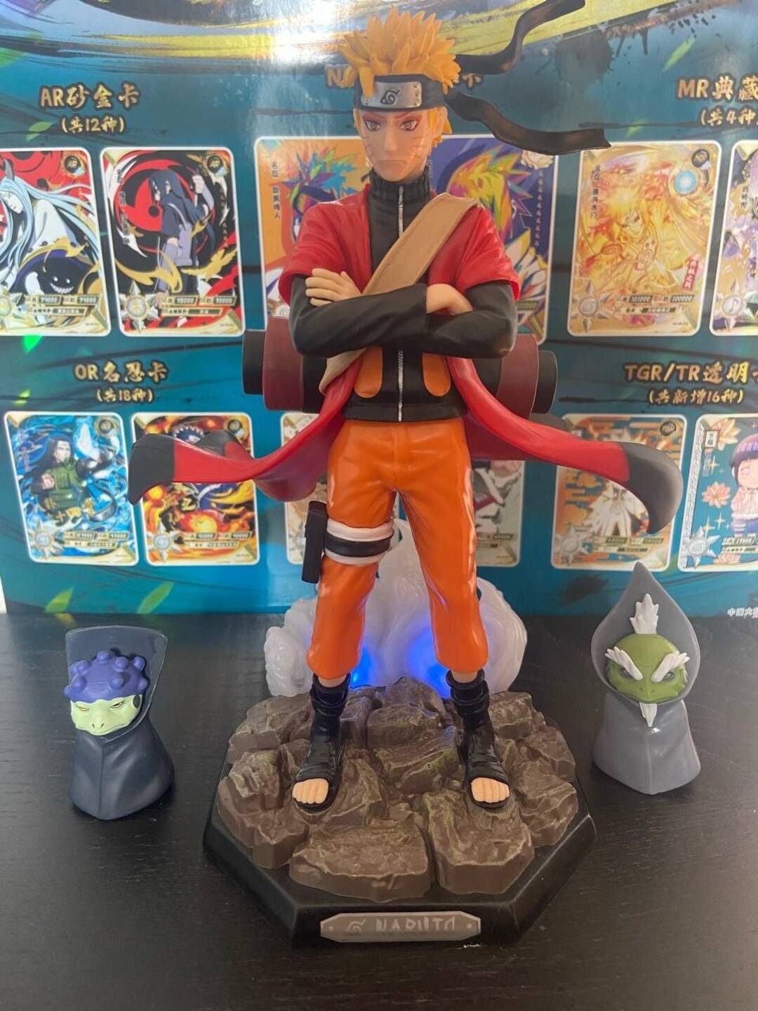 Naruto Uzumaki Sage Mode With Toads Action Figure Naruto Etsy