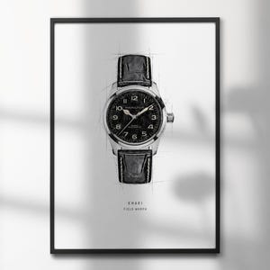 Hamilton Khaki Field Murph | High-Quality Watch Art Prints | Perfect for Watch Enthusiasts and Decor