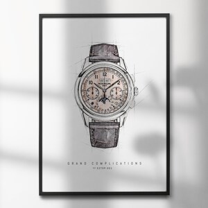 Patek Philippe Grand Complications 5270 | High-Quality Watch Art Prints | Perfect for Watch Enthusiasts and Decor