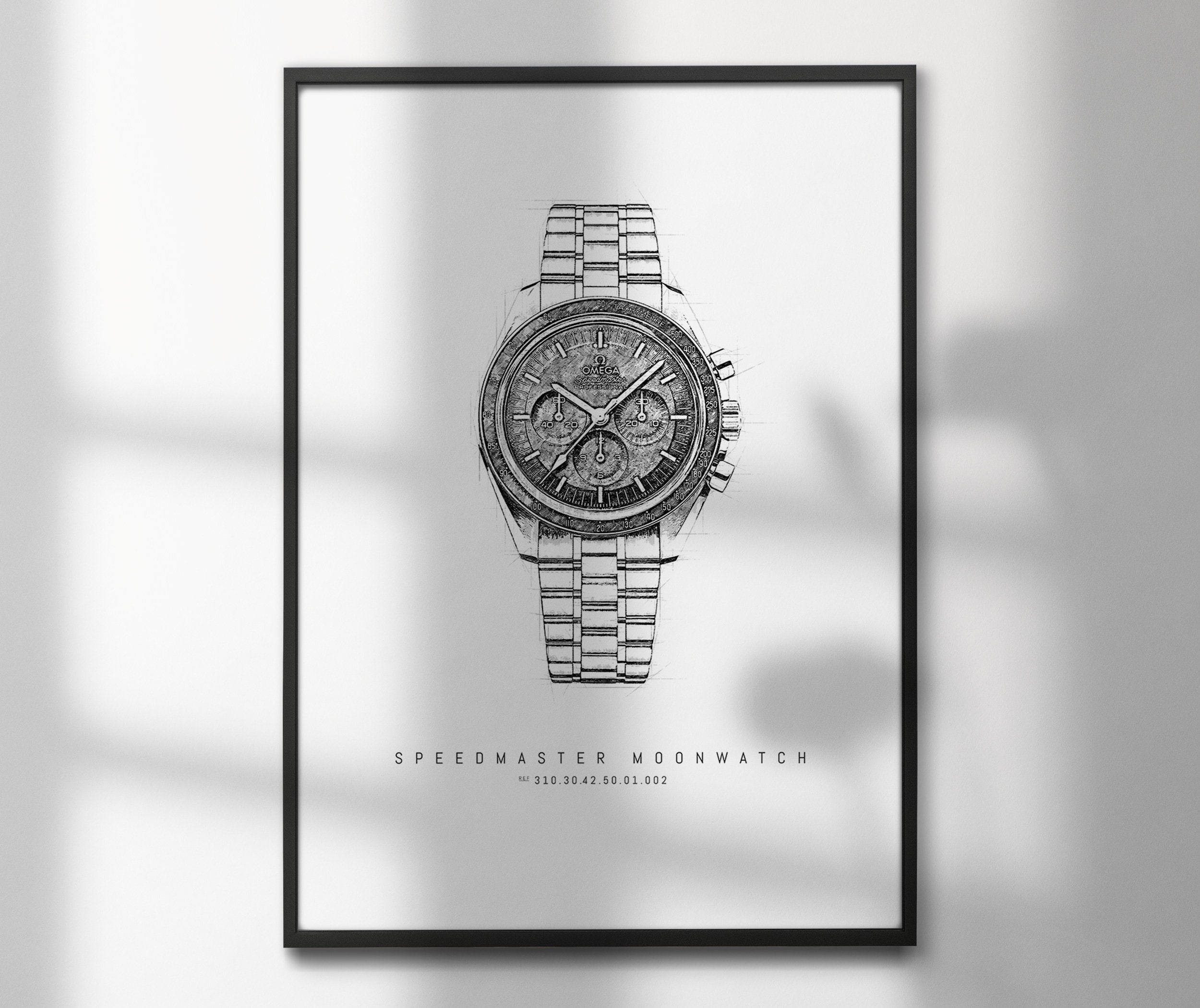 Omega speedmaster poster - Etsy 日本