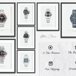 Cartier Tank Louis | High-Quality Watch Art Prints | Perfect for Watch Enthusiasts and Decor image 2