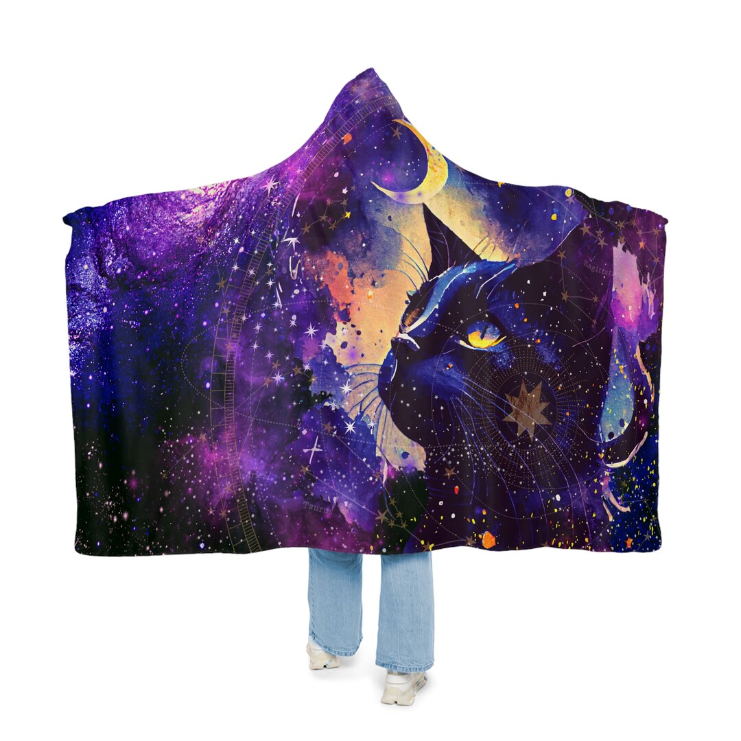 Snuggle Blanket, Love Cats,warm Blanket, Cozy Cat-themed Hoodie Blanket ...