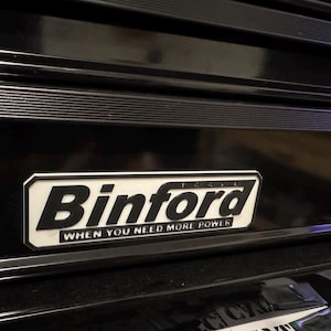 Insigne magnétique de boîte à outils Binford Tools