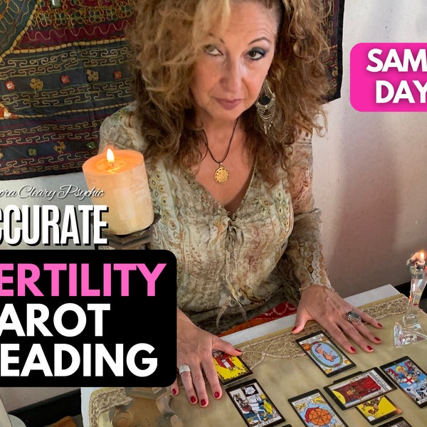 SAME DAY Fertility & Conception Tarot Reading  | Clairvoyant Medium Tarot Palm Oracle TTC  Pregnancy Prediction Marriage Baby Gender Depth