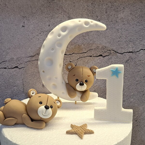 Moon Cake Topper Etsy Australia