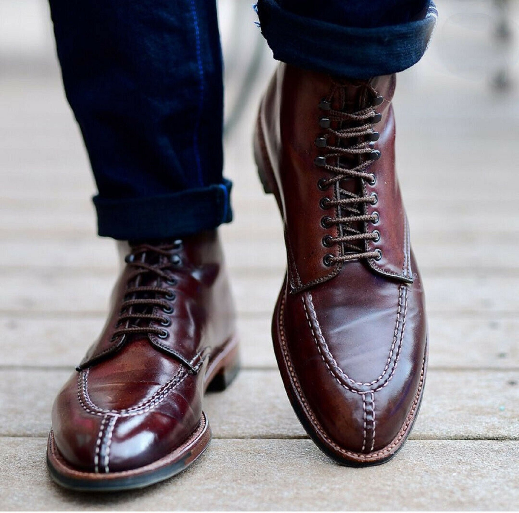 mens zip up dress boots