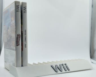 Nintendo Wii Game Display Stand Made in 3D 8, 10, 12, 14, 15 Slots