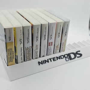 ニンテンドーDSゲームディスプレイスタンド - 8～14スロット - 3Dプリント