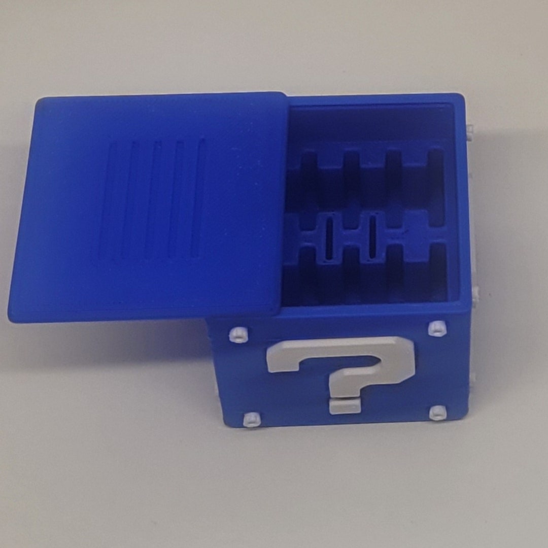 Microsd Storage Block Nintendo Switch Game & Micro SD Storage Cube - Question Block Style ...