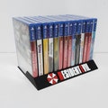 Resident Evil Edition Game Stand 8 to 19 slots Multi-Platform (PS2-PS5, GC, Wii, Wii U)