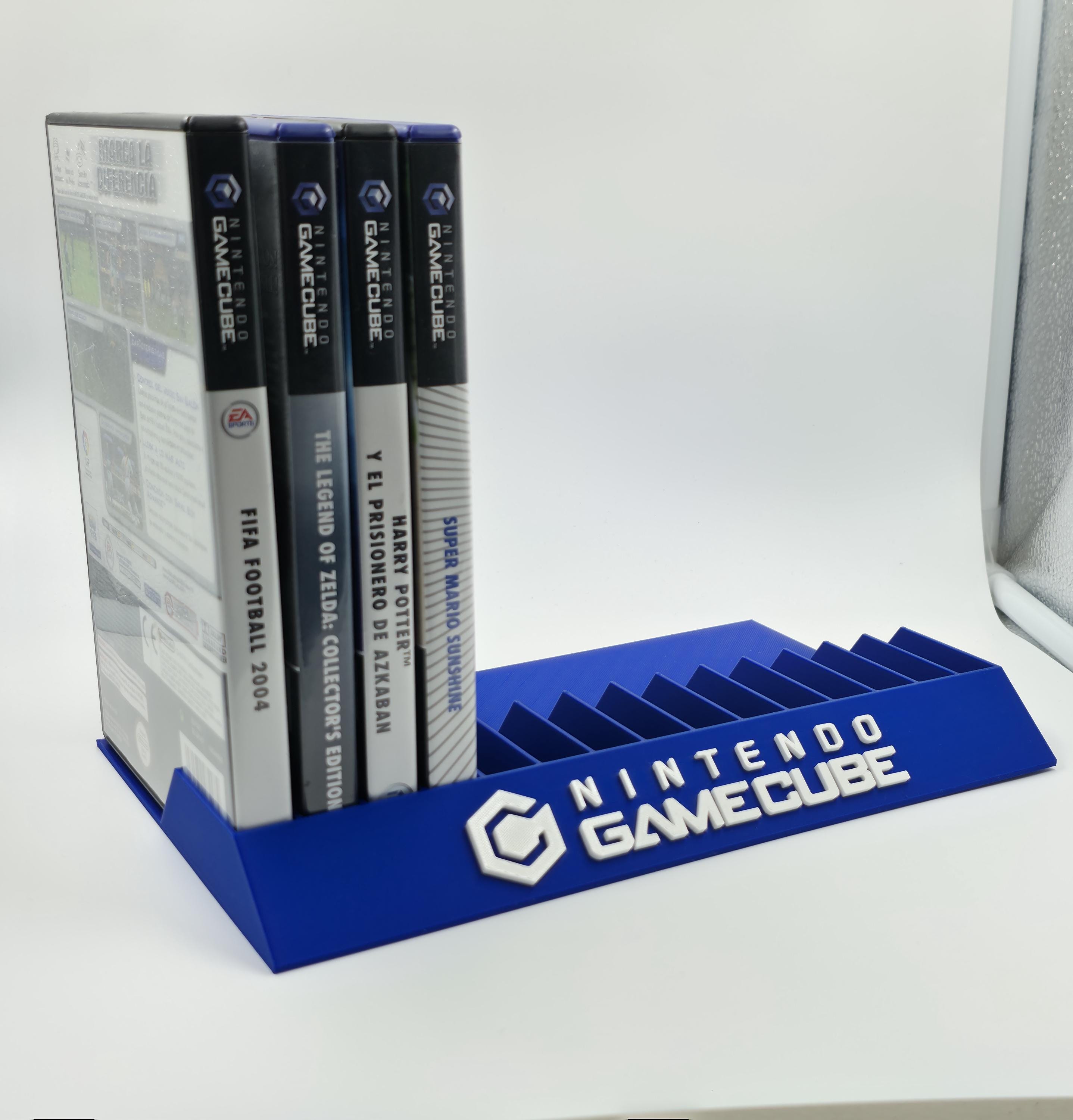 Nintendo Gamecube (GC) Game Display Stand - 8 to 19 Slots - 3D Printed ...