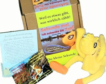 Die kleine Mini-Sekunde in der Geschenkebox - Zeitgeschenk, Zeit verschenken, Zeit schenken Idee, Partnergeschenk, kreative Geschenkidee