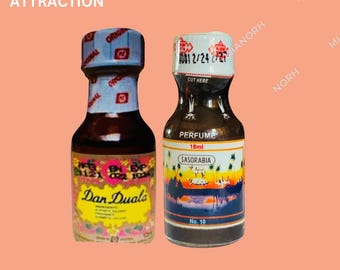 Double Attraction Perfume Set – Love, Favor & Prosperity | Dan Duala + Sassorabia