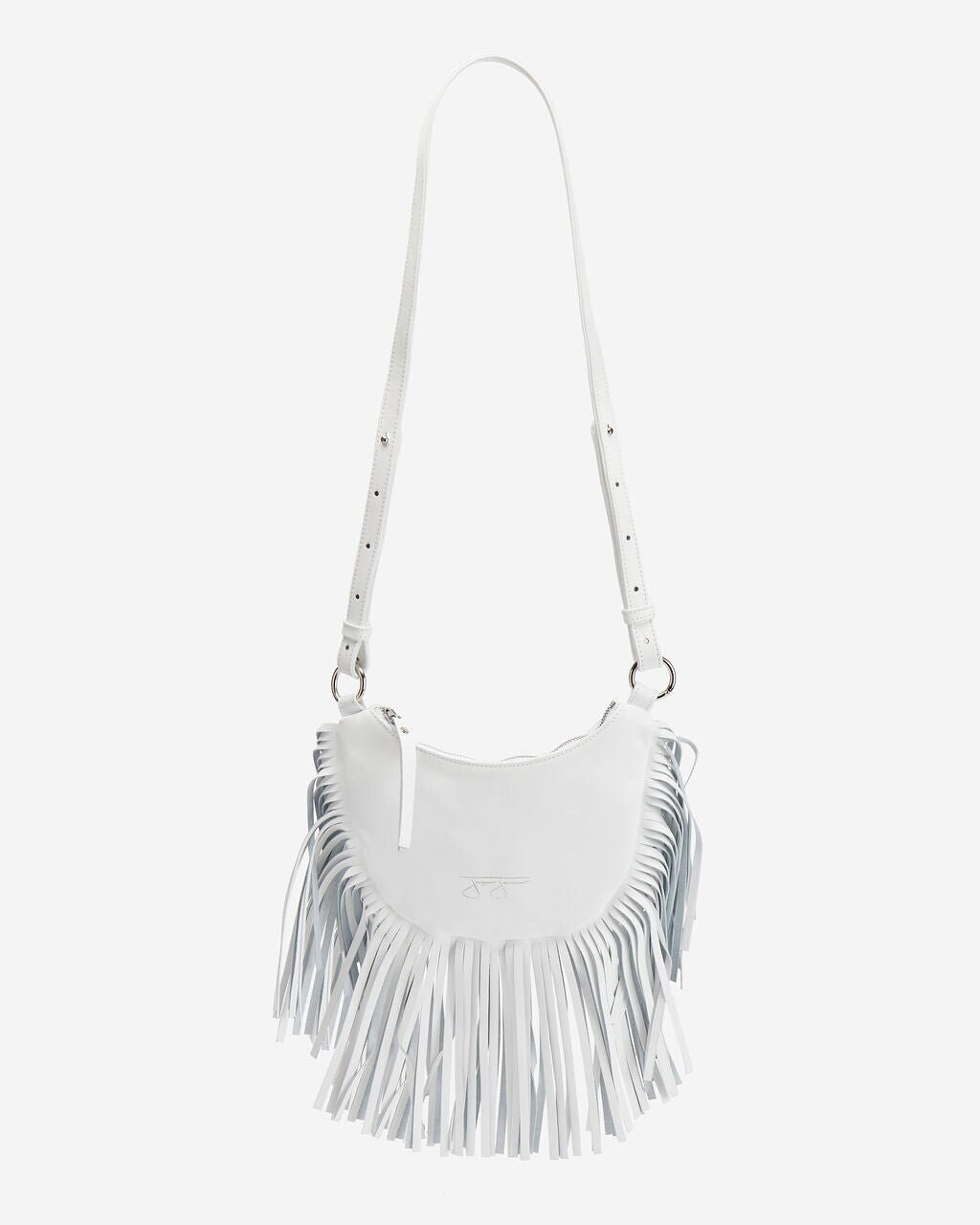 White fringe purse sale