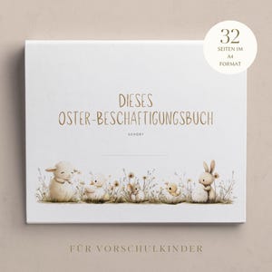 Oster Beschäftigungsbuch für Kinder - Lernspiele & Bastelspaß - Montessori - Druckbare Vorlagen - Vorschulmaterial - Feinmotorik Training