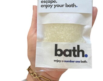 Baño de aromaterapia número uno.