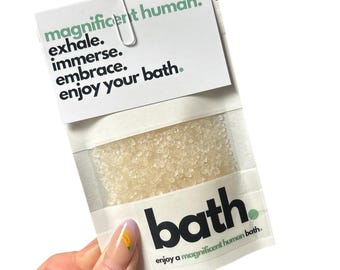 Magnífico baño humano.