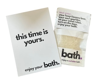Baño de aromaterapia para almas gemelas.