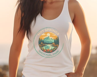 Hot Springs National Park Tank, Hello Summer Tanktop, Southeast US Destination, Adventure Seeker Racerback, Tree Hugger