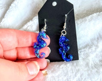 Seahorse earrings