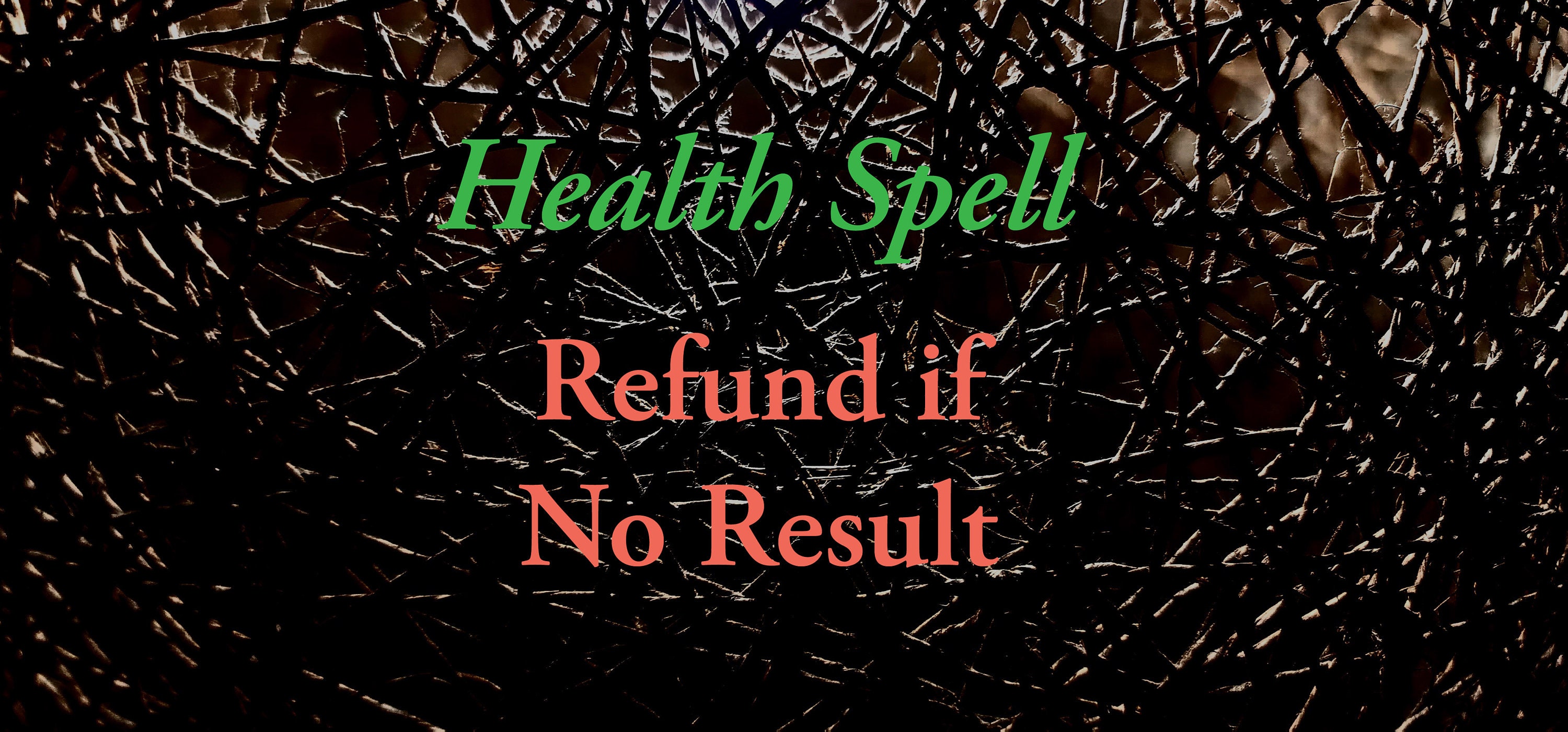 Health Spell Etsy