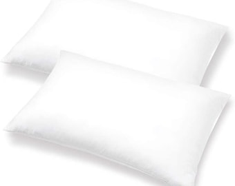 Pack of 2 - 14" x 20" Rectangular 95/5% Feather / Down Decorative Throw or Sham for Couch - Bed - Sofa