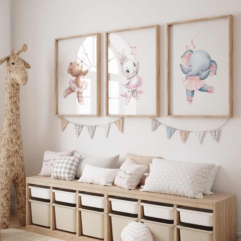 Elephant Nursery Print - Etsy