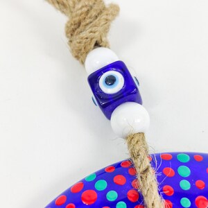 Evil Eye Nazar Amulet Wall Decoration Wall Hanging Flower - Etsy