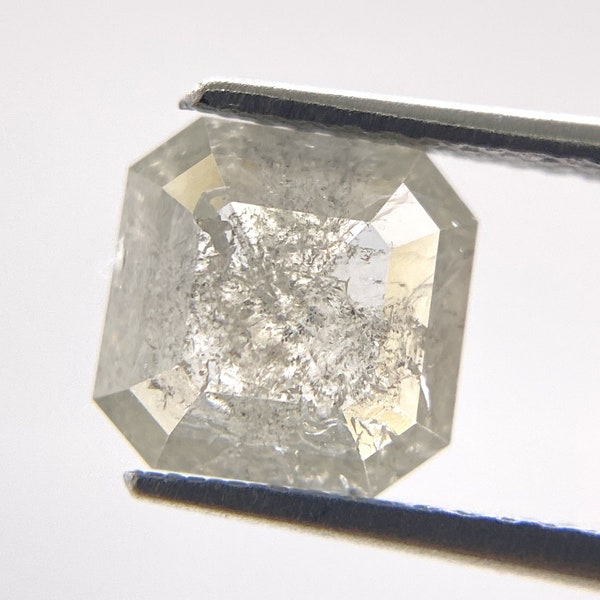 Loose Asscher Cut Diamond Etsy