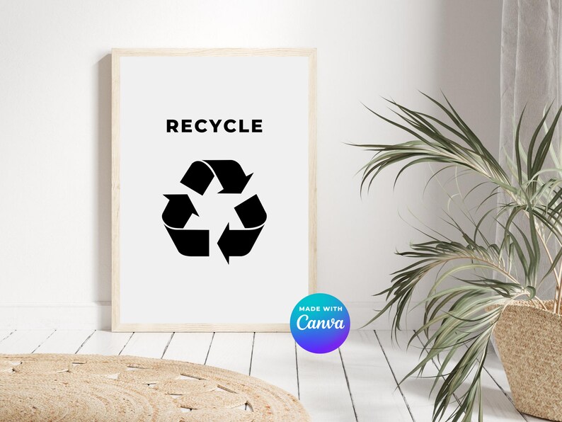 Vrbo Trashed Airbnb Trash Sign Template, Printable Recycling Signs, Editable VRBO ...