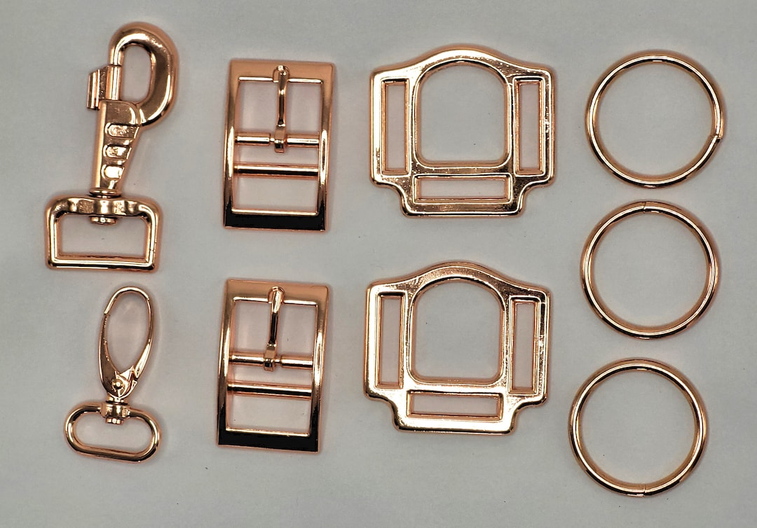 Halter Rings Set Rose Gold Halter Horses DIY Etsy