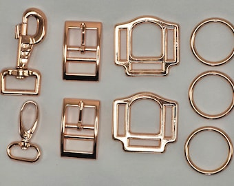 Halter Ring Set Rose Gold Halter Horse DIY